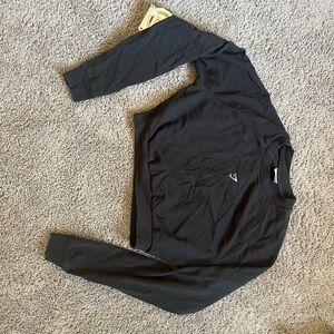 Black Gymshark Women's Crop Top